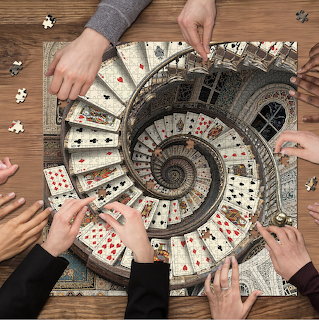 Playing Card Spiral
