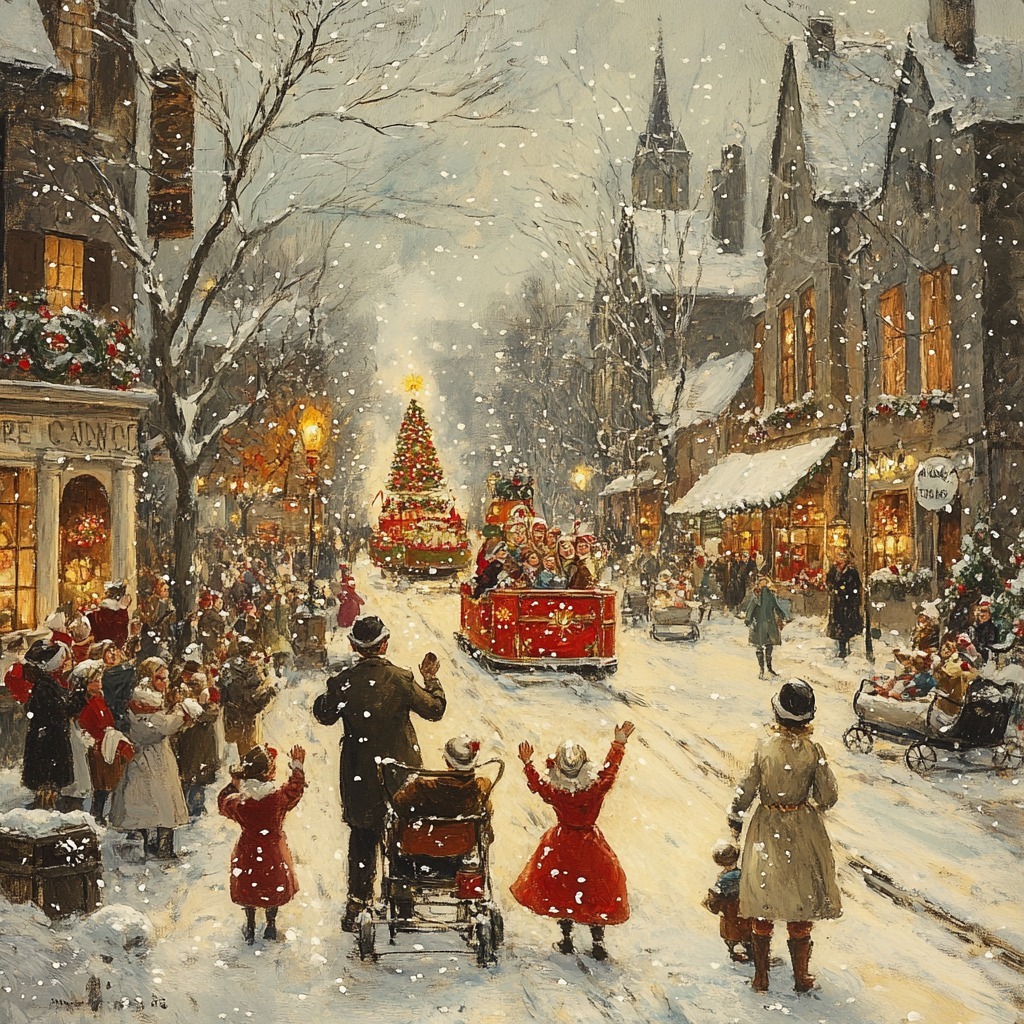Christmas Village Street