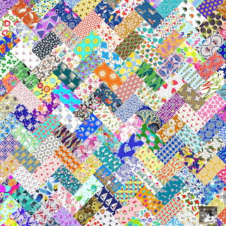 Colorful Quilt Patchwork Pattern