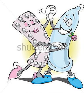 Cartoon Contraceptives Dancing