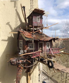 Miniature Rustic Trehouse Model