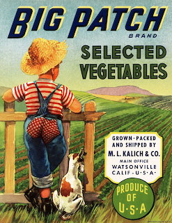 Big Patch Vegetable Box Label