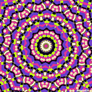 Vibrant Geometric Mandala