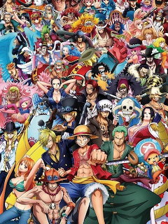 One Piece Characters Collage