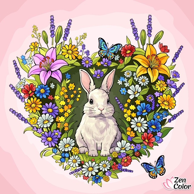 White Bunny Flowers