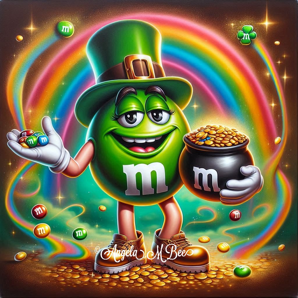 Leprechaun Candy Mascot
