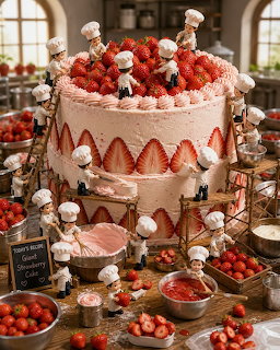 Strawberry Layer Cake