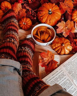 Autumn Coffee and Pumpkins