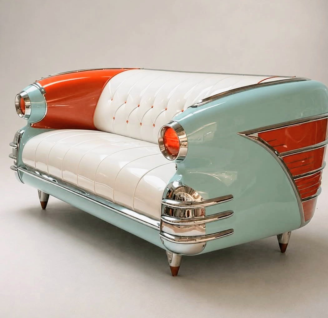 Cadillac Tailfin Sofa