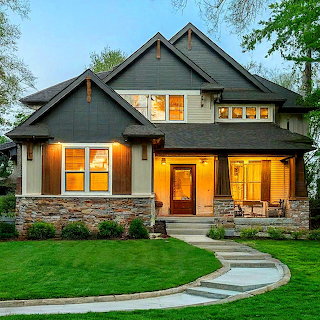 Craftsman Style Suburban Home