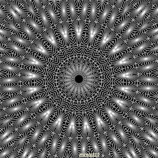 Black and White Mandala