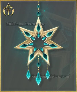 Geometric Star Ornament