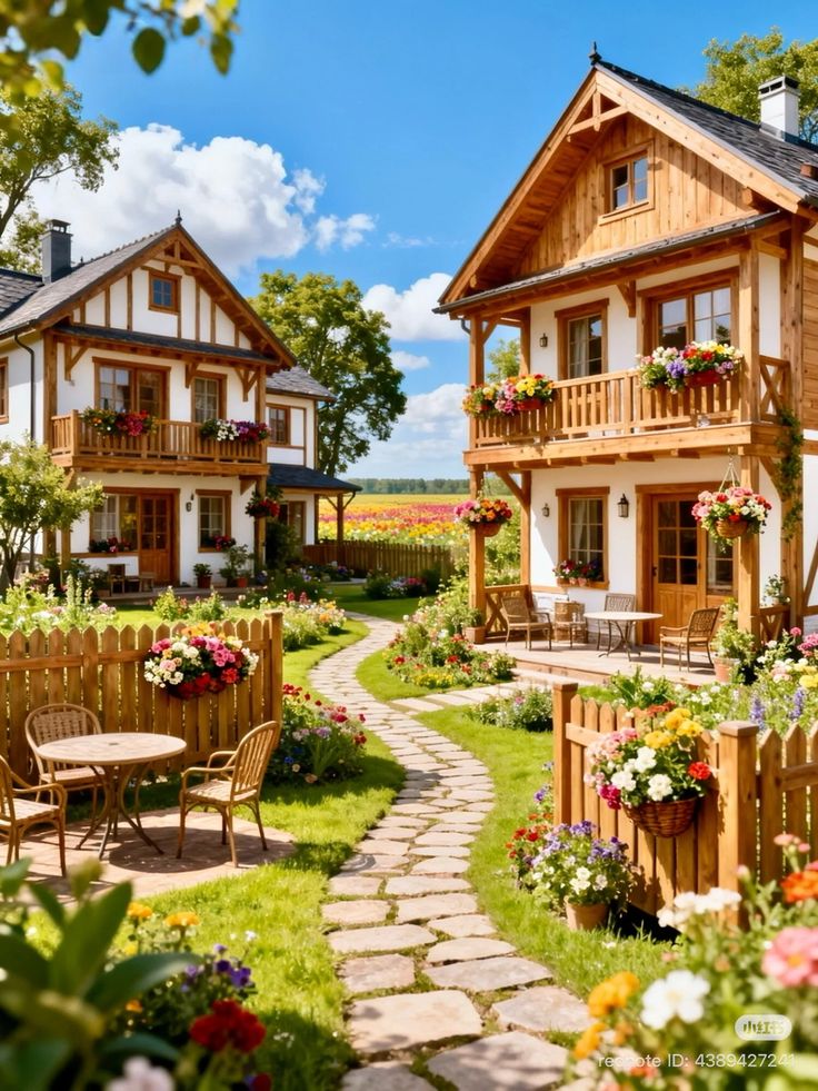 Anime Cottage Exterior