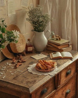 Cottagecore Desk Still Life