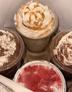 Iced Coffee Drinks With Whipped Cream