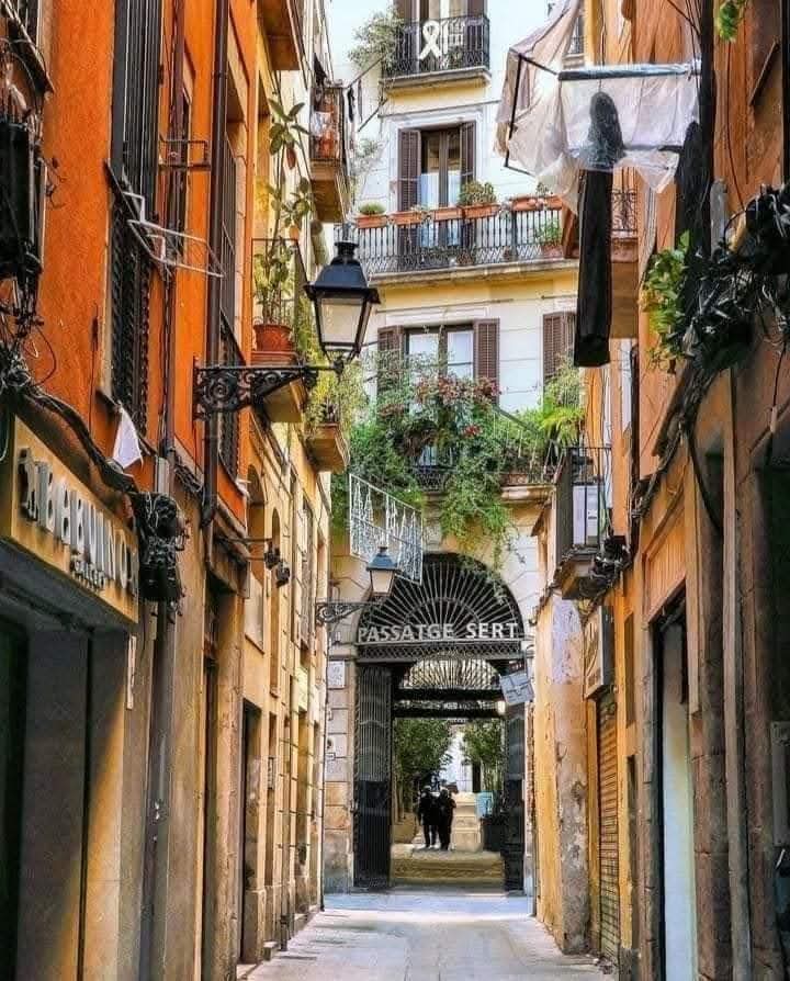 Narrow Old Town Alley
