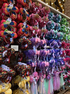 Colorful Headband Display Wall