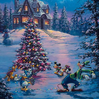 Disney Christmas Winter Lights