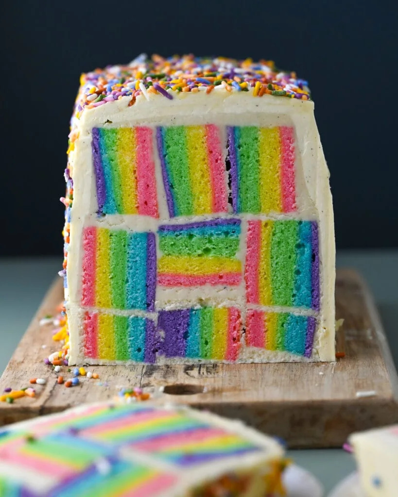 Rainbow Layer Cake