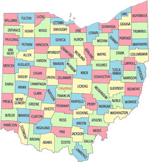 Ohio County Map