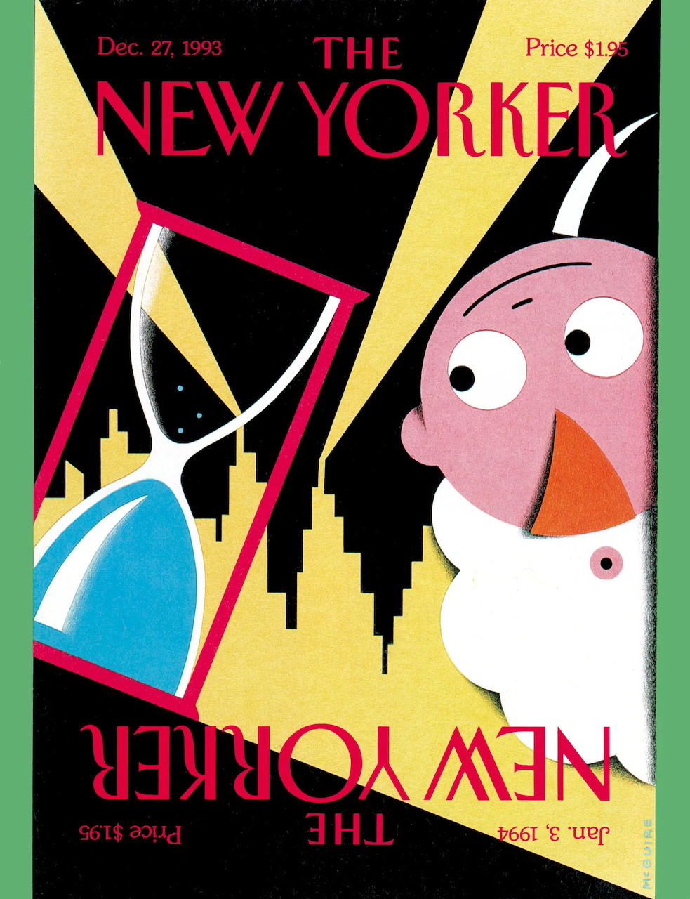 New Yorker New Year Cover