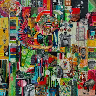 Abstract Collage Art