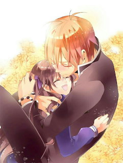 Kyo and Tohru Embrace