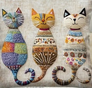 Folk Art Cats
