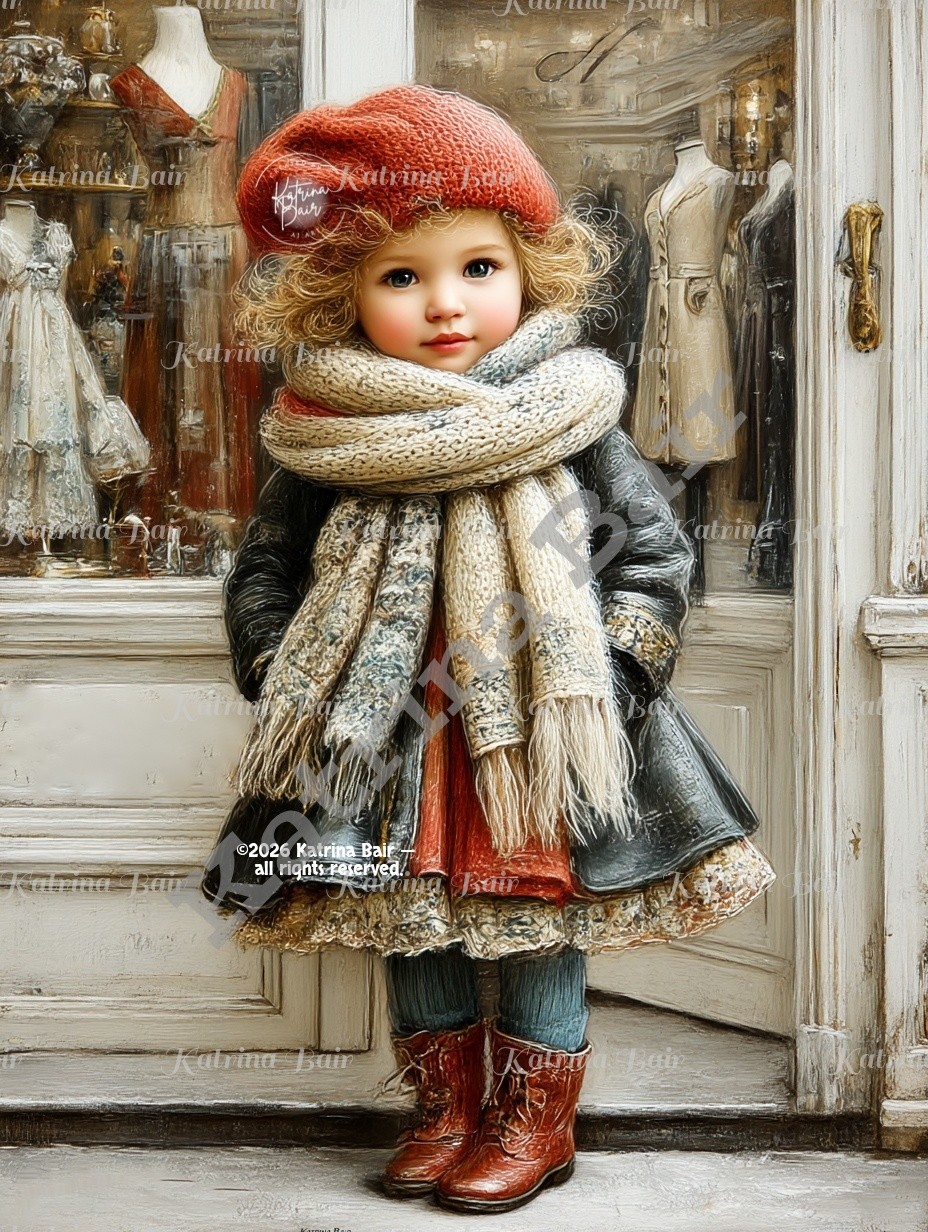 Child in Winter Outfit
