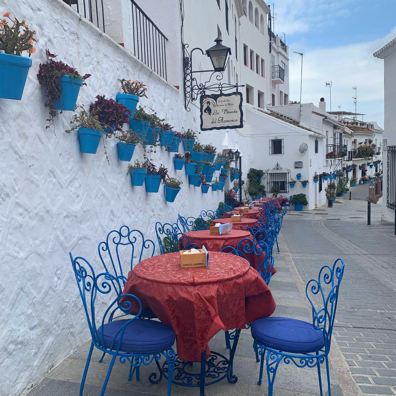 Mijas Spain Cafe
