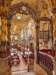 Ornate Budapest Cafe