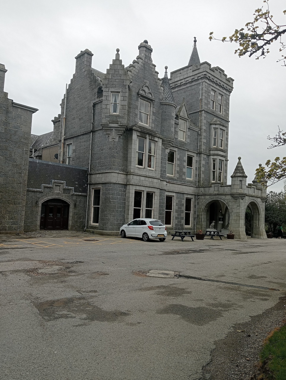 Gothic Stone Manor House