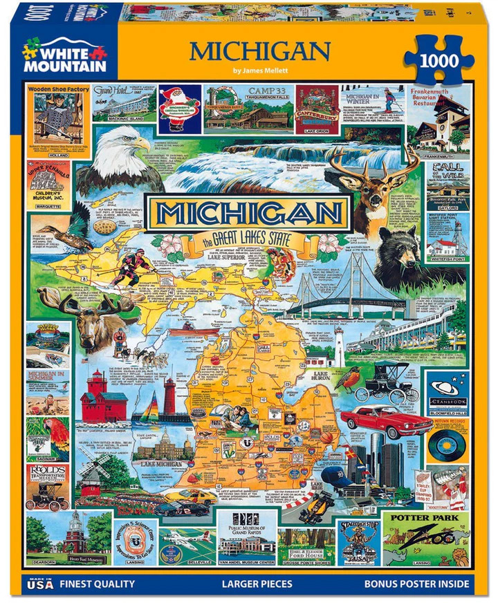 Best of Michigan Collage