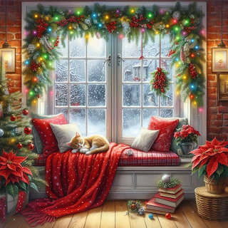 Christmas Window Nook