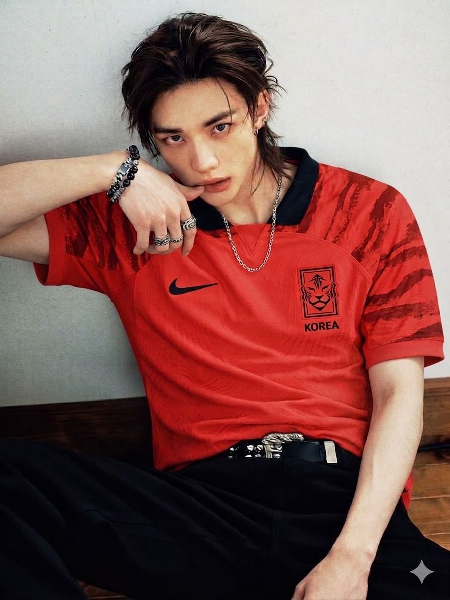 Hyunjin Red Korea Jersey