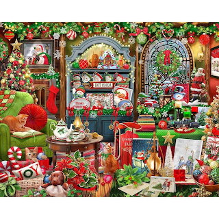 Christmas Holiday Memory Scene