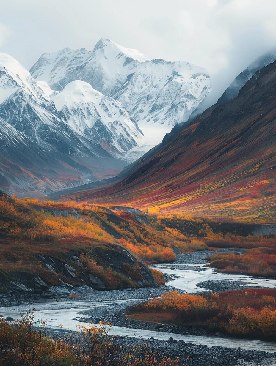 Alpine Valley Autumn River