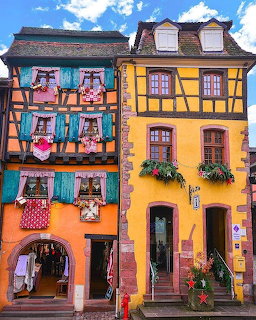 Colorful European Shops