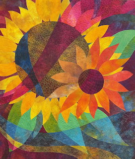 Colorful Sunflowers Collage