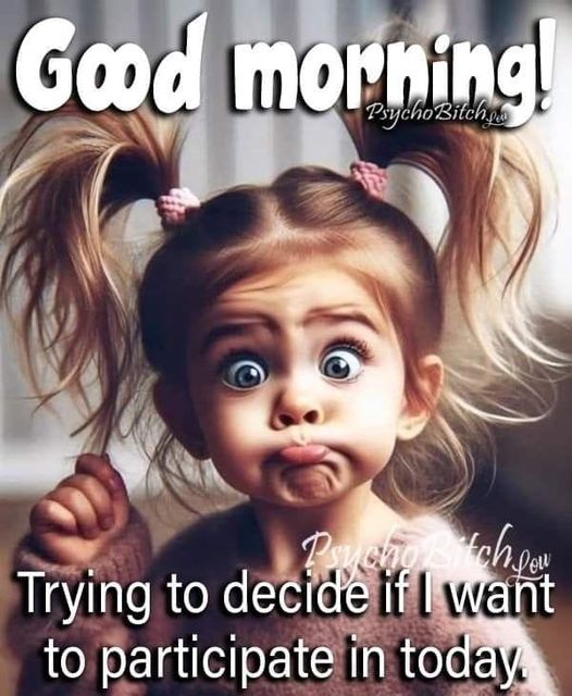 Good Morning Funny Girl