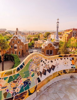 Barcelona Gaudi Park Guell