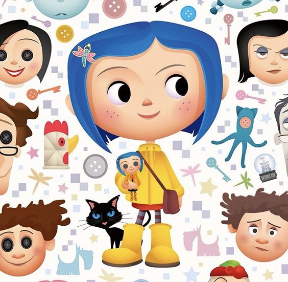 Coraline Character Collage