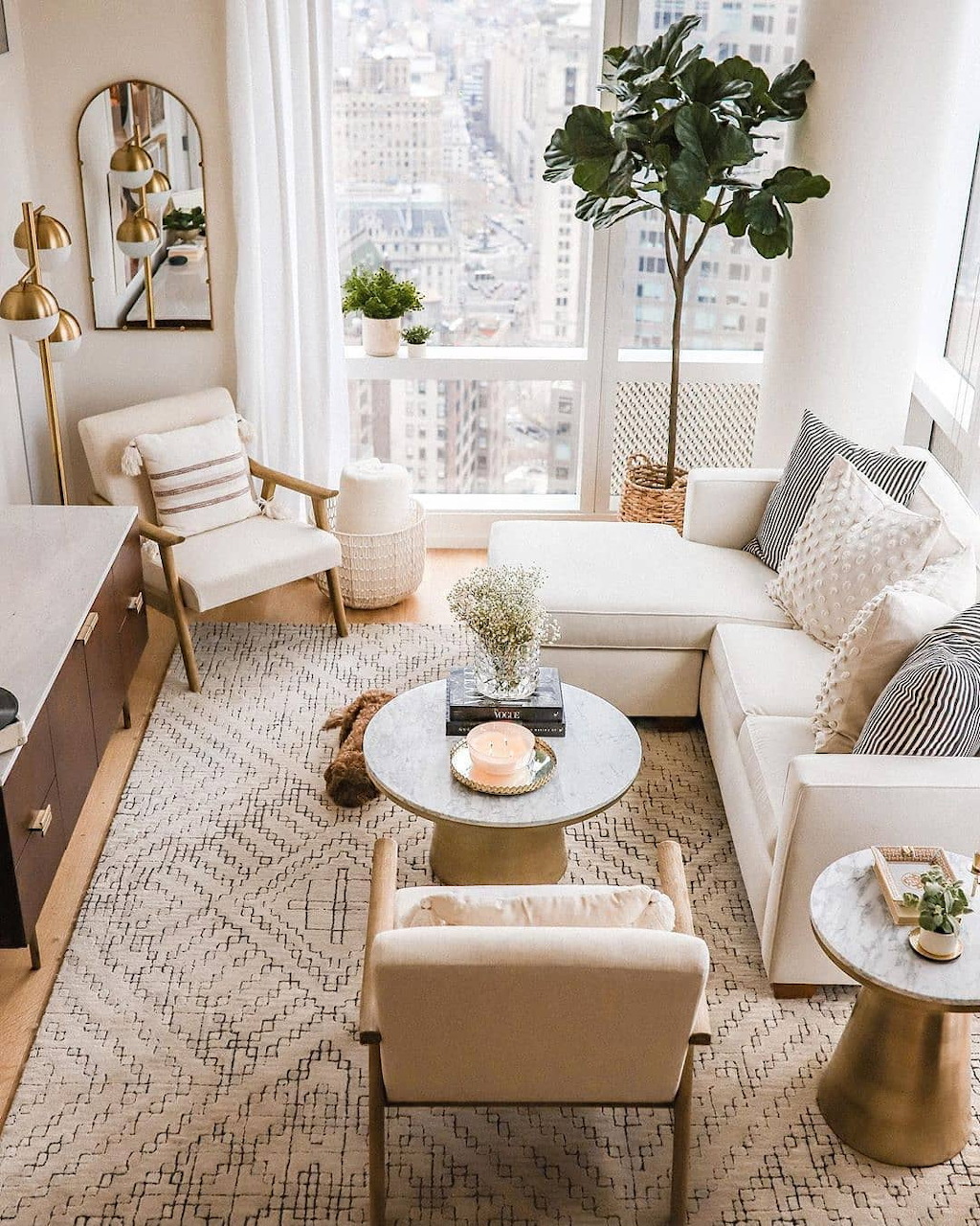 Modern Beige Living Room