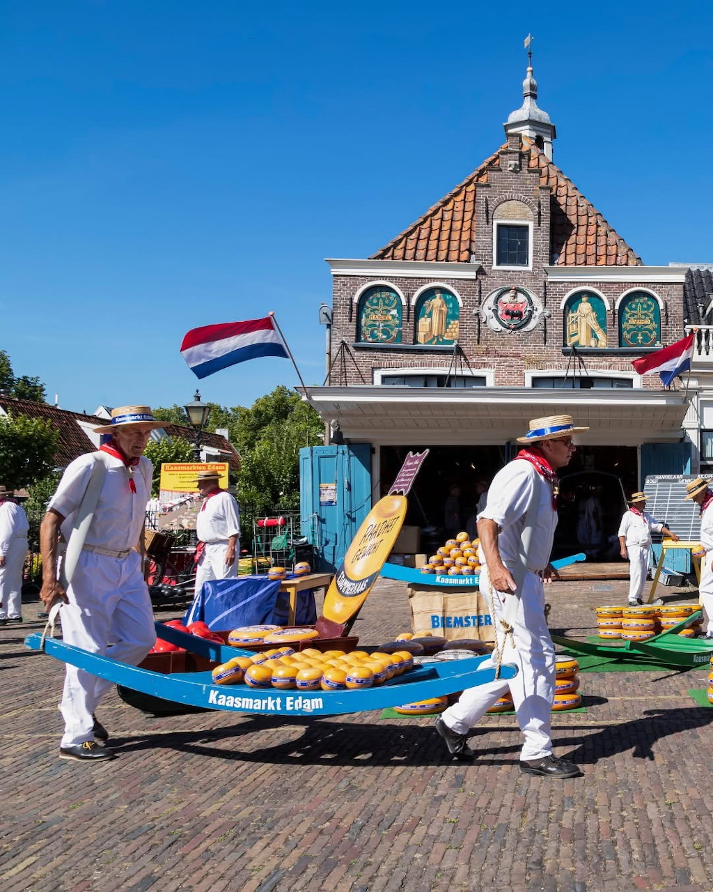 Edam Cheese Market Netherlands