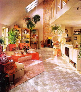 Bright Cathedral Ceiling Living Room