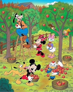 Mickey Mouse Apple Orchard