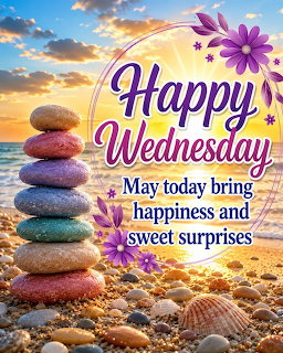 Happy Wednesday Beach Stones