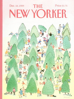 New Yorker Christmas Forest Cover