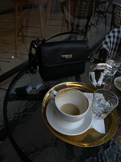 Coffee Cup and Purse