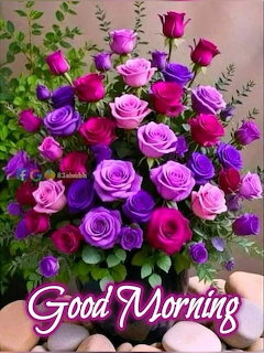 Pink Purple Rose Bouquet
